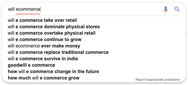 will ecommerce take over retail